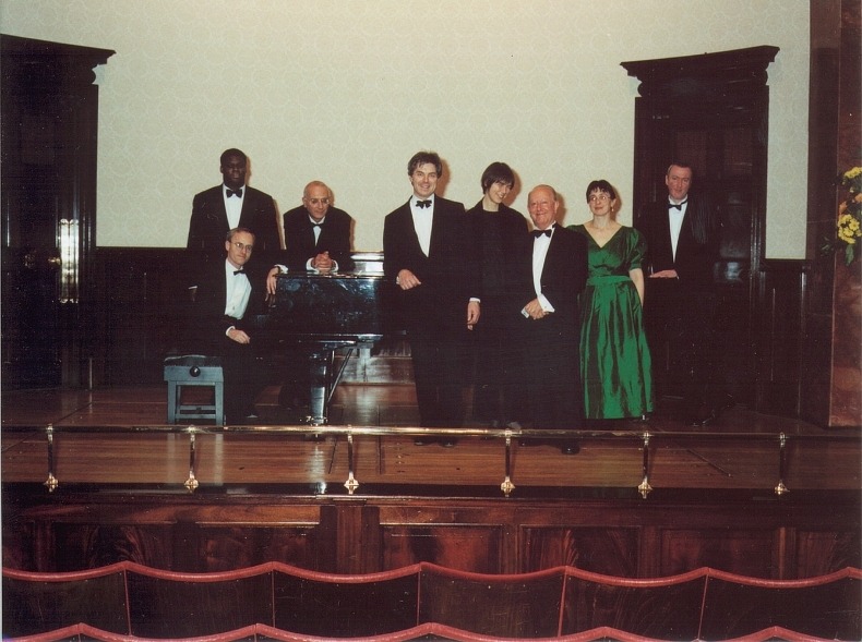 The artists at the Centenary Concert
